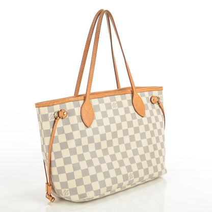 Louis Vuitton Damier Azur Neverfull PM 3 of 7