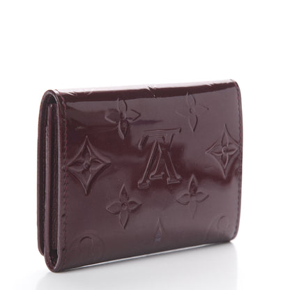 Louis Vuitton Vernis Business Card Holder Rouge Fauviste 2 of 4