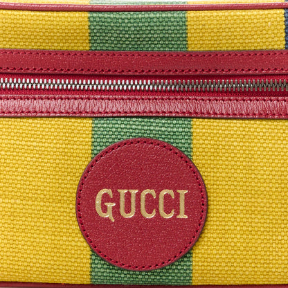 Gucci Canvas Marley Stripe Script Logo Gucci Belt Bag 80 32 Multicolor 11 of 16