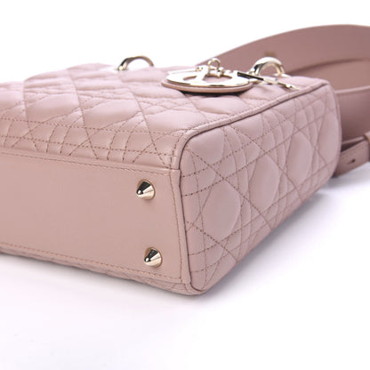 Christian Dior Lambskin Cannage Small My ABCDior Fard 7 of 8