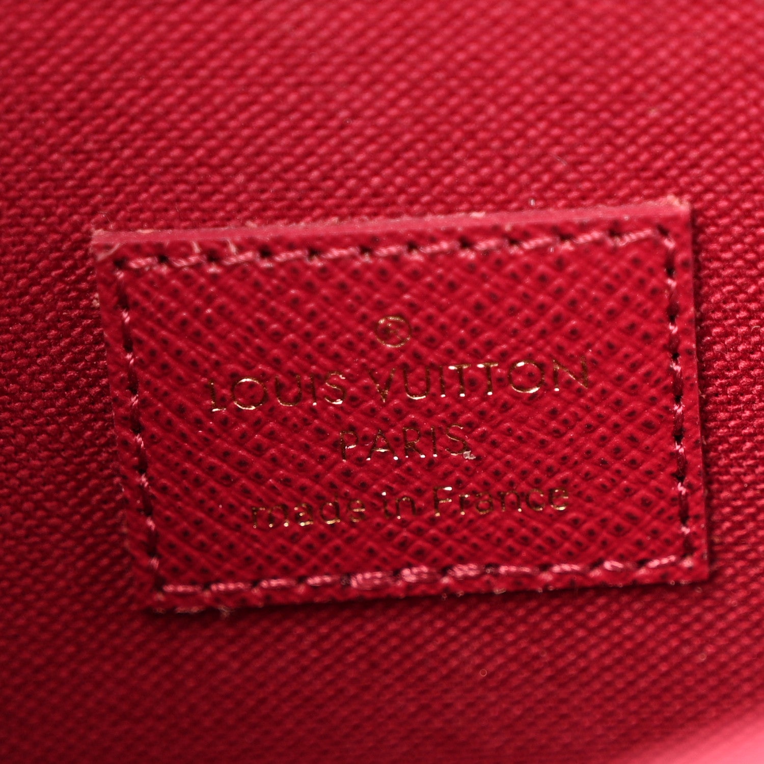 Louis Vuitton Monogram Pochette Felicie Chain Wallet Fuchsia 6 of 10
