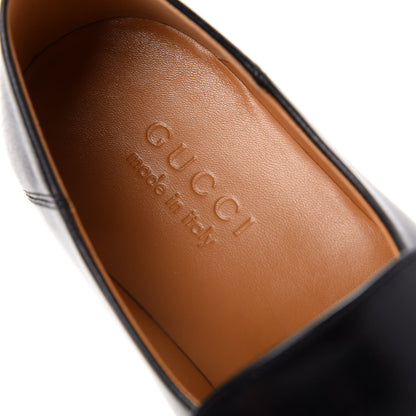 Gucci Goatskin Mens Horsebit Loafers 8 Black 7 of 11