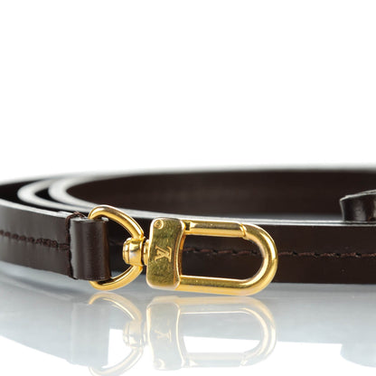 Louis Vuitton Calfskin 12mm Favorite Long Strap Brown 3 of 5