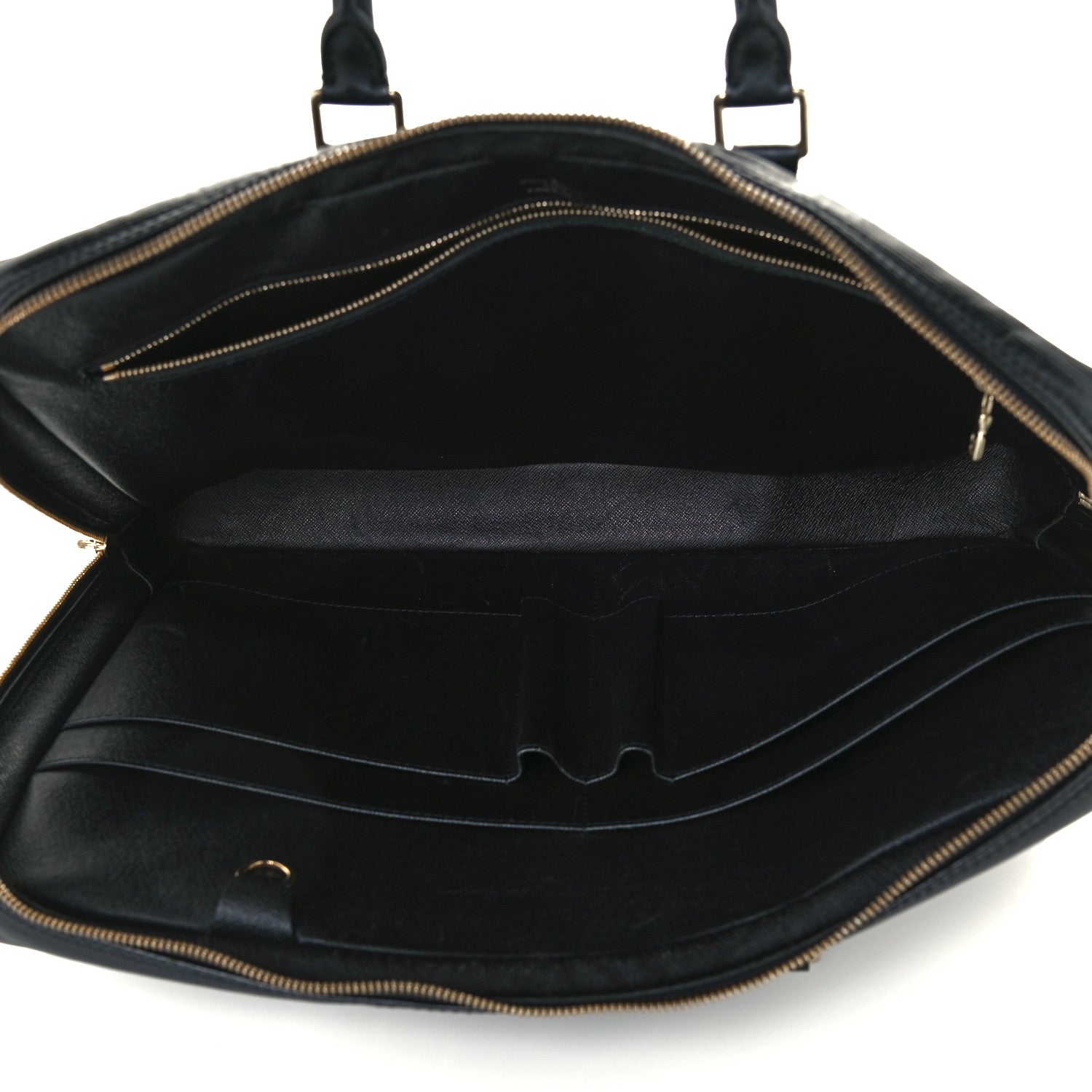 Louis Vuitton Epi Porte-Documents Voyage Briefcase Black 5 of 11