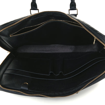 Louis Vuitton Epi Porte-Documents Voyage Briefcase Black 5 of 11