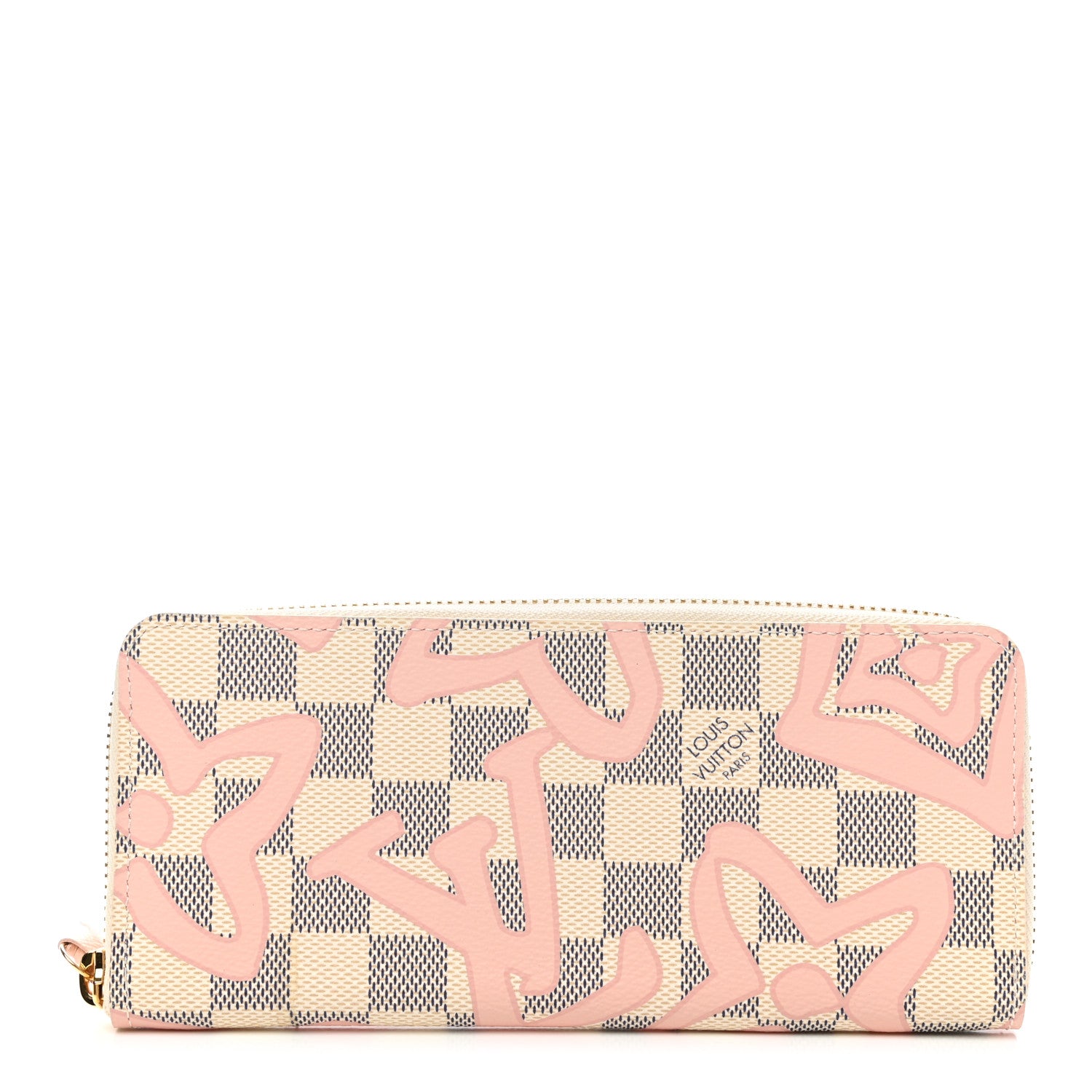 Louis Vuitton Damier Azur Tahitienne Clemence Wallet 1 of 7