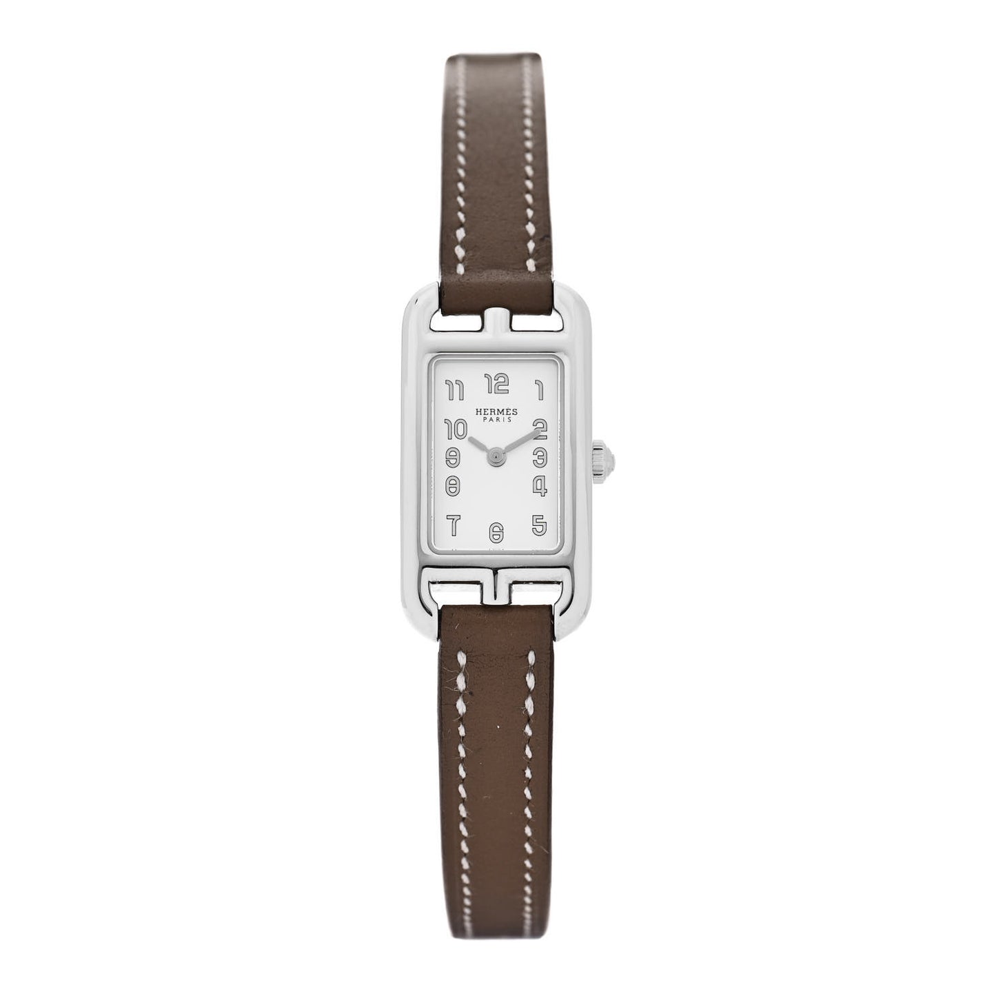 Stainless Steel Swift 17mm Nantucket Quartz Watch Etoupe