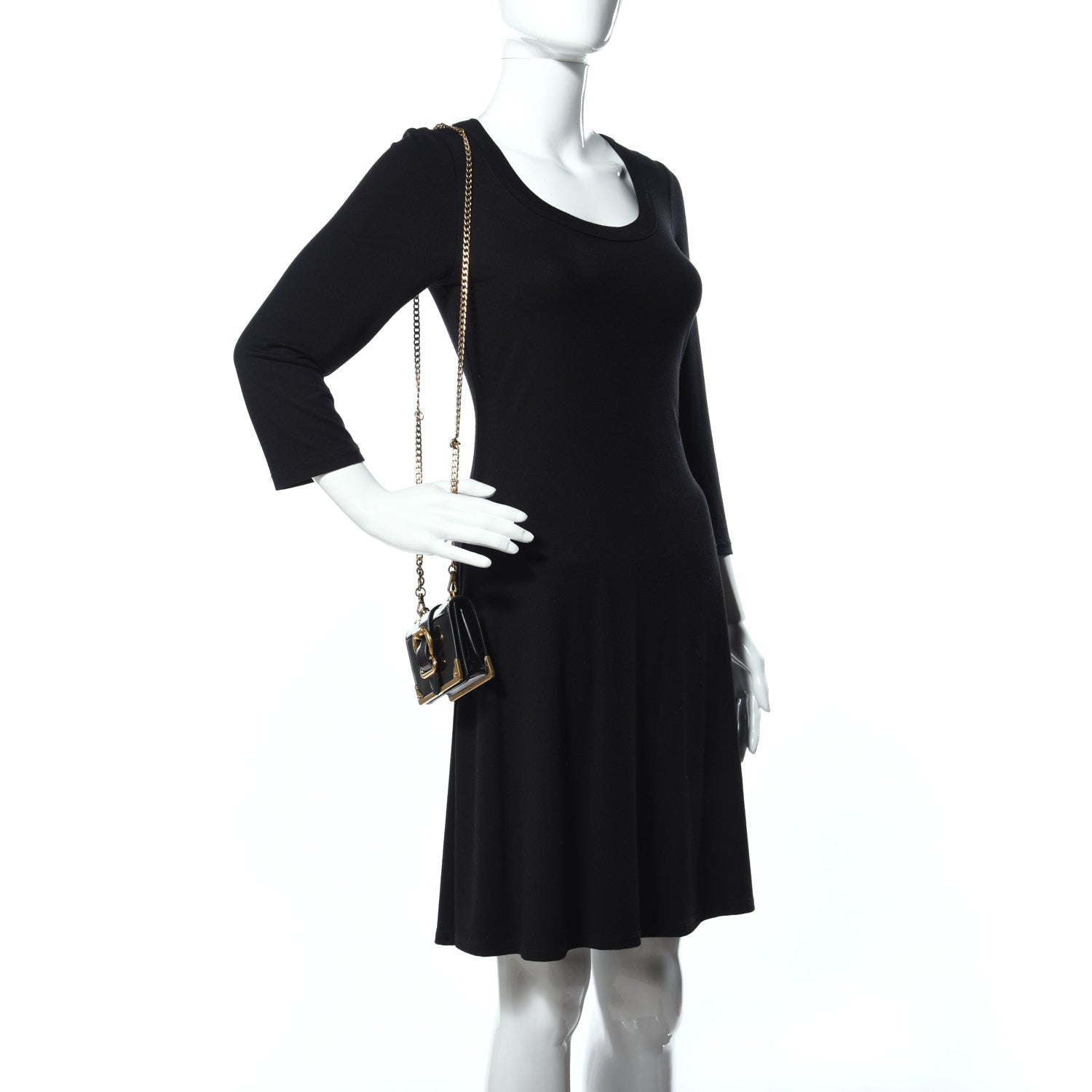 Prada Spazzolato Micro Cahier Bag Black 2 of 14