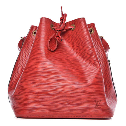 Louis Vuitton Epi Petit Noe Red 1 of 19