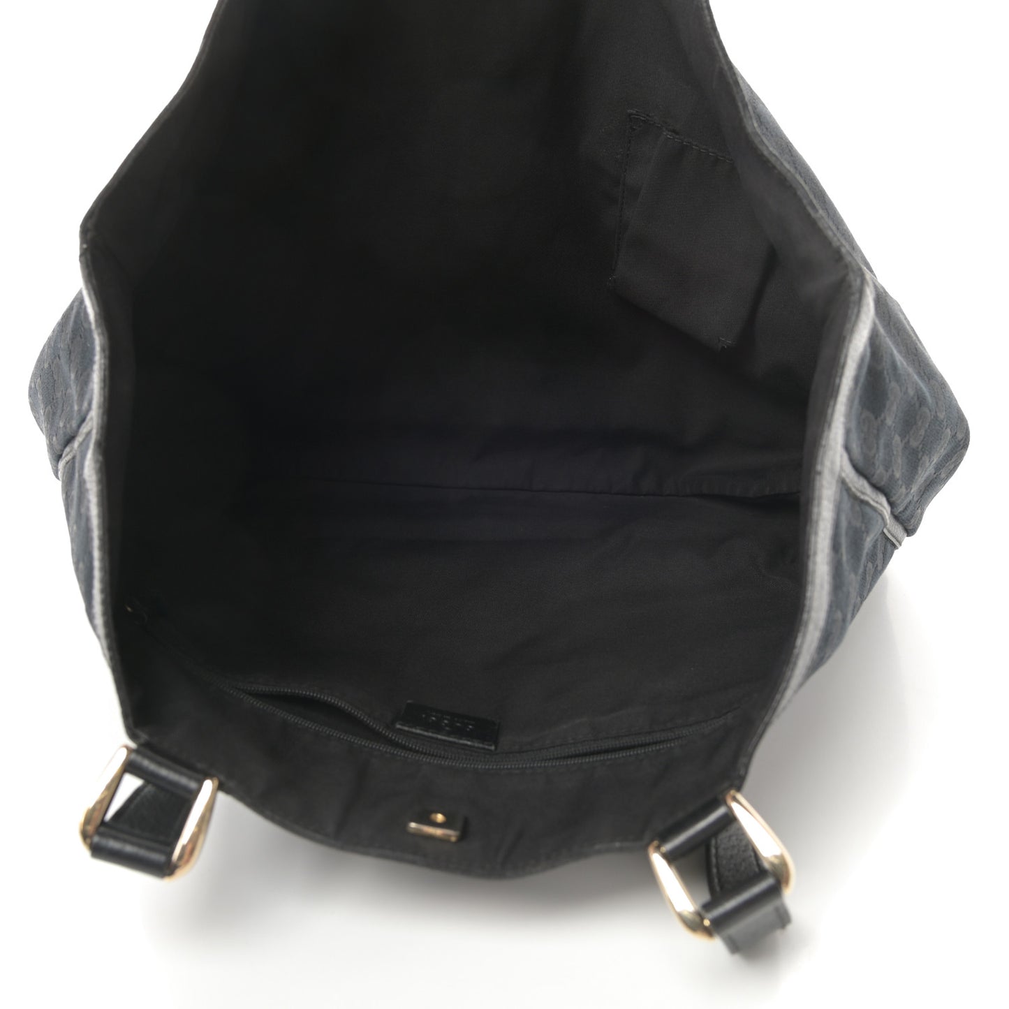 Monogram Large Abbey Tote Black
