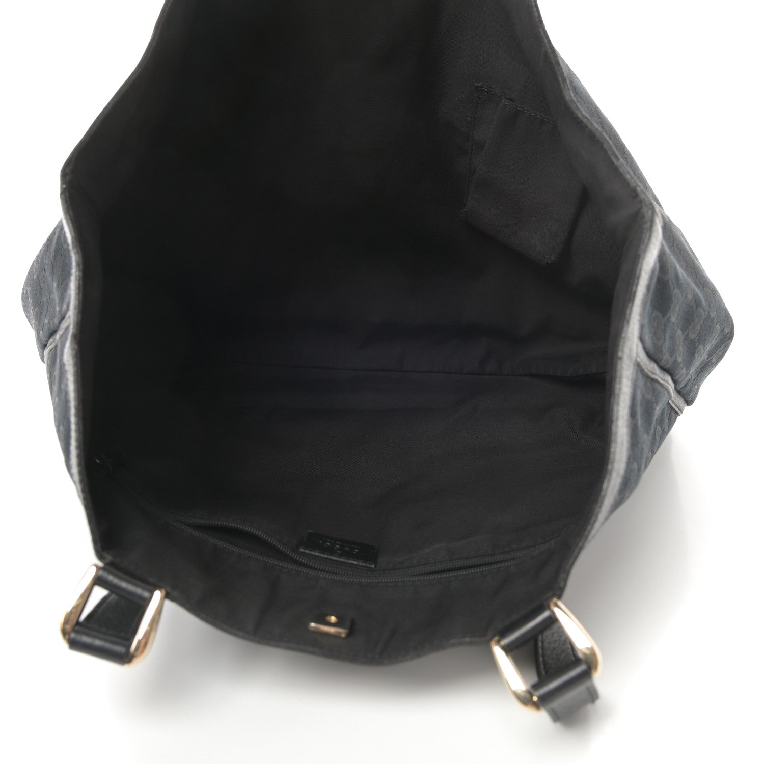 Gucci Monogram Large Abbey Tote Black 5 of 15