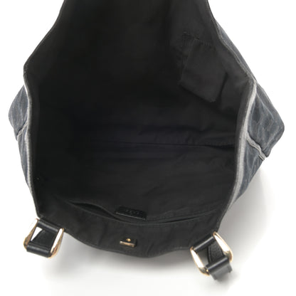 Gucci Monogram Large Abbey Tote Black 5 of 15