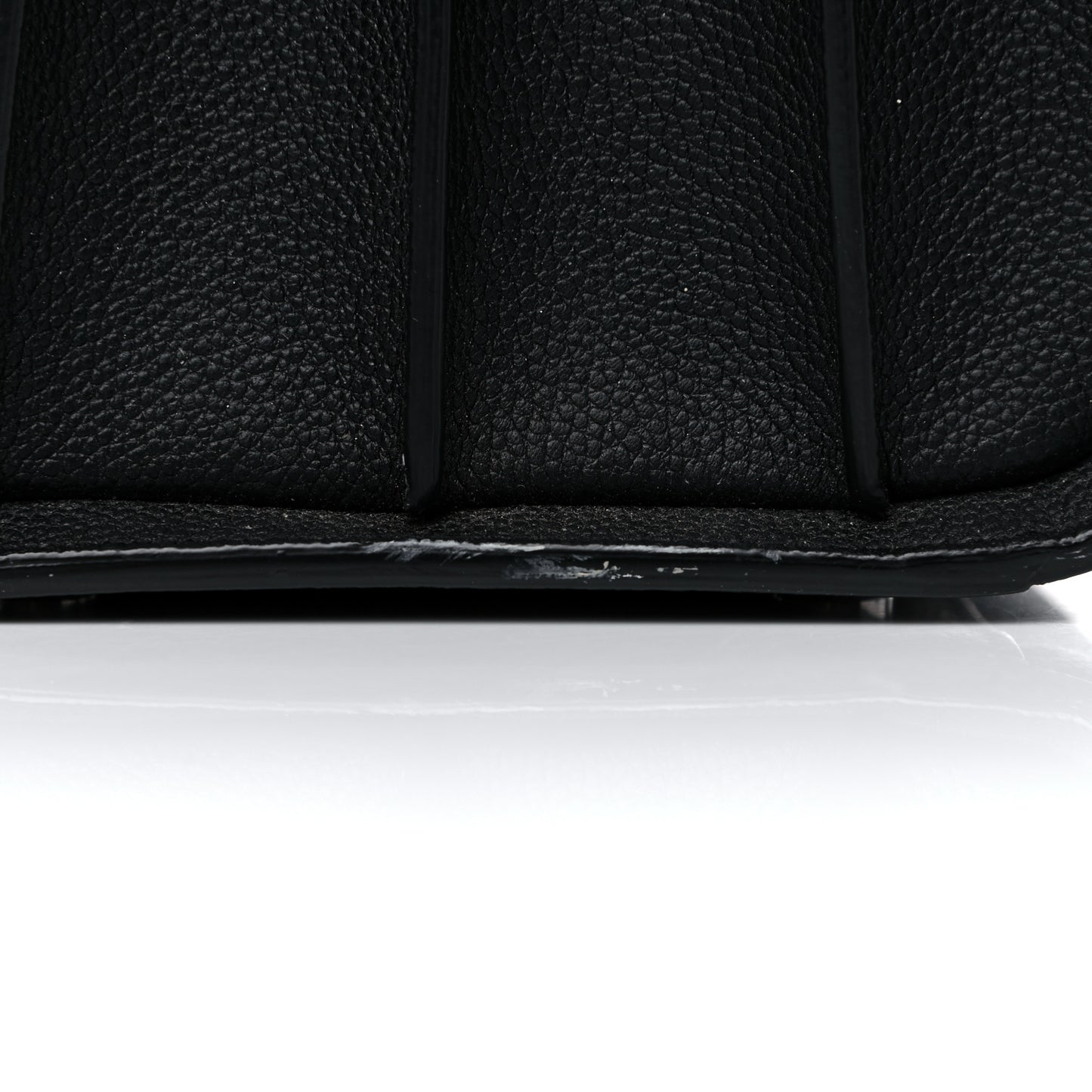 Grained Calfskin Small Sac De Jour Black
