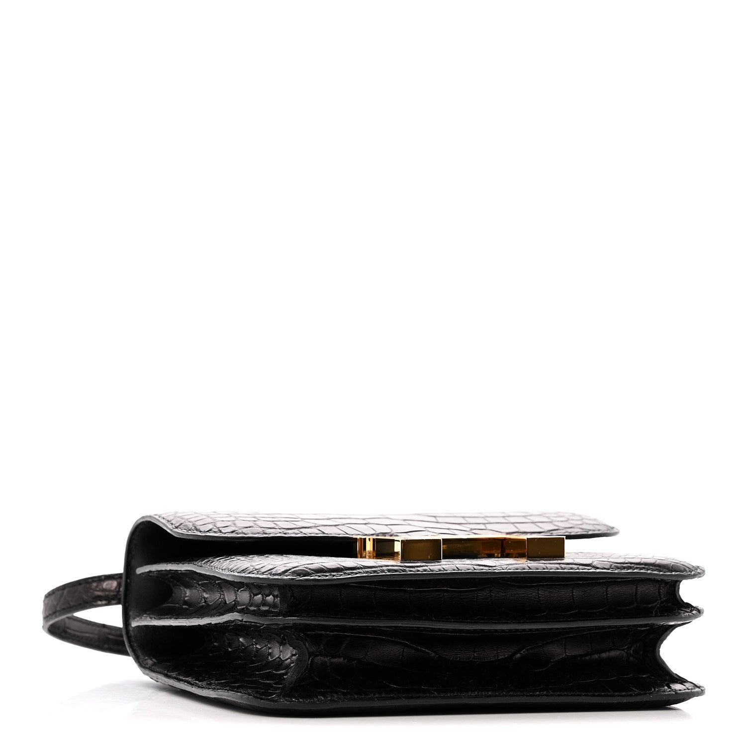 Hermes Matte Alligator Constance 18 Black 4 of 15