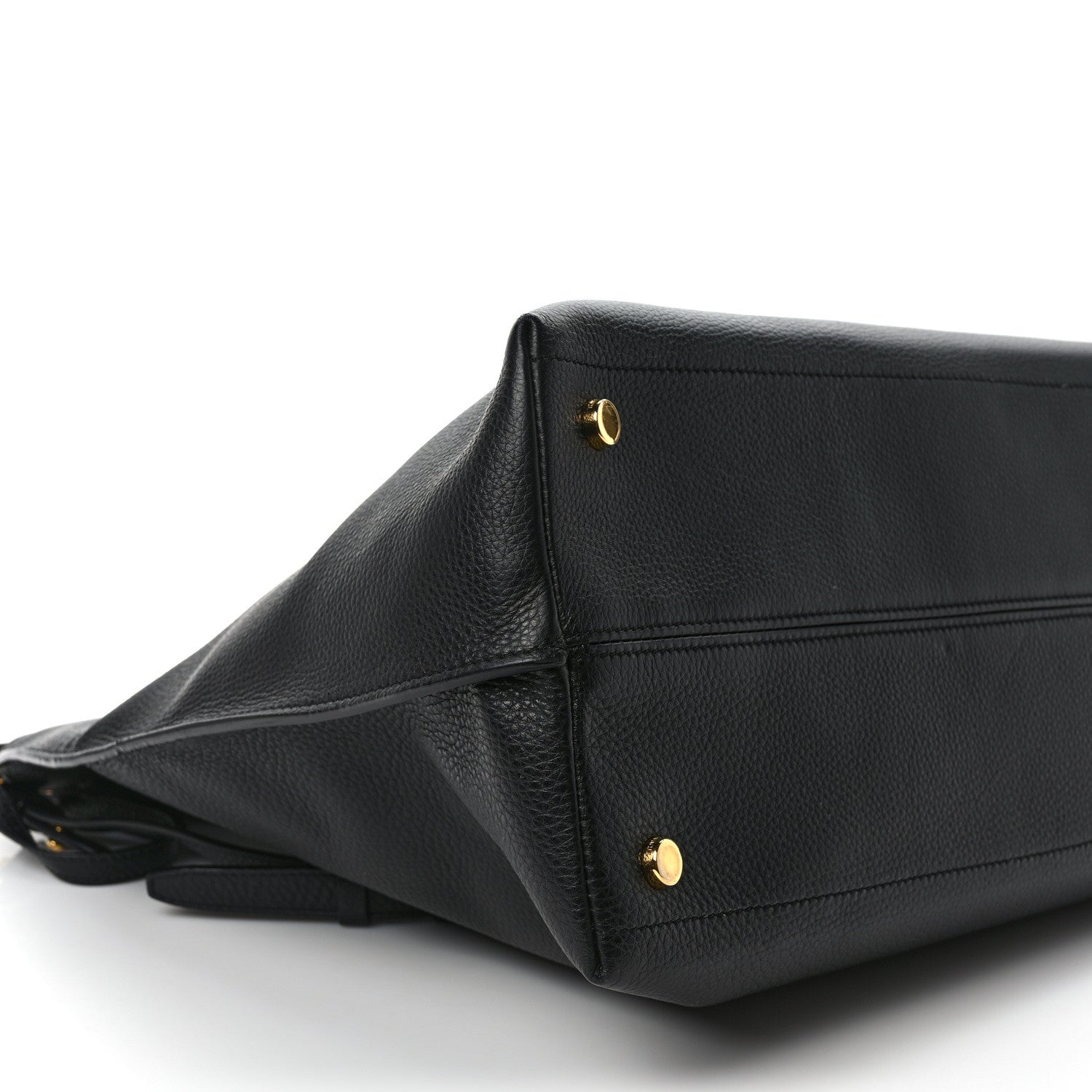 Tom Ford Grained Calfskin Alix Padlock Zip Tote Black 6 of 8