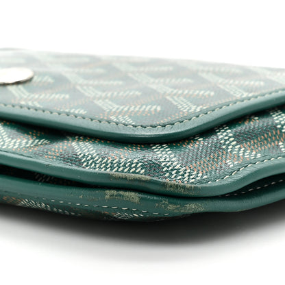 Goyard Goyardine Plumet Wallet Clutch Green 9 of 17