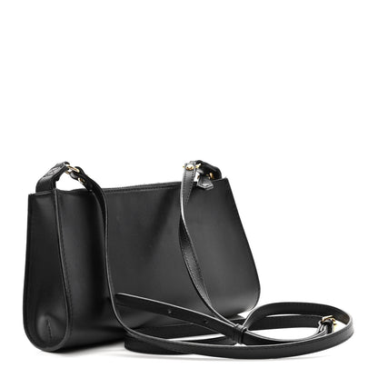 Fendi Vitello Baltico Mini Pouch Crossbody Pouch Black 3 of 13