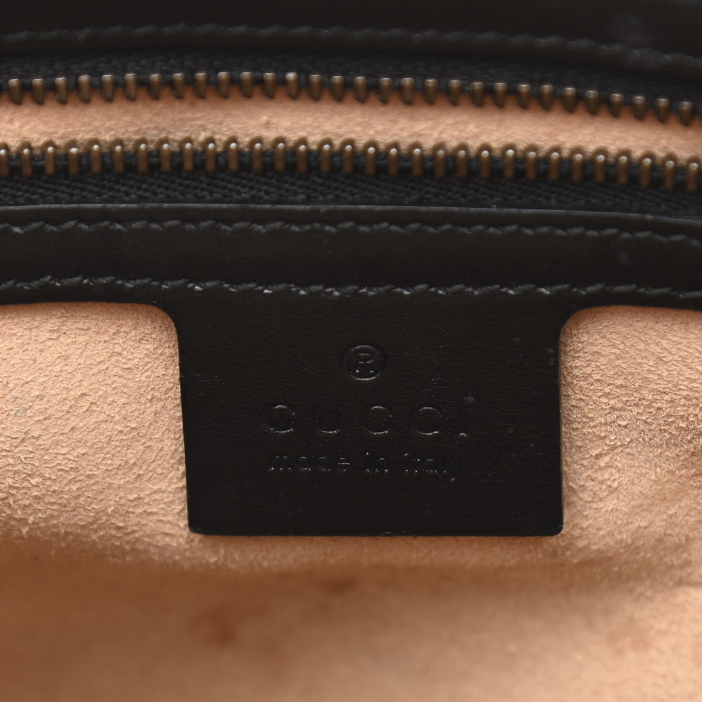 Calfskin Matelasse Medium GG Marmont Top Handle Shoulder Bag Black