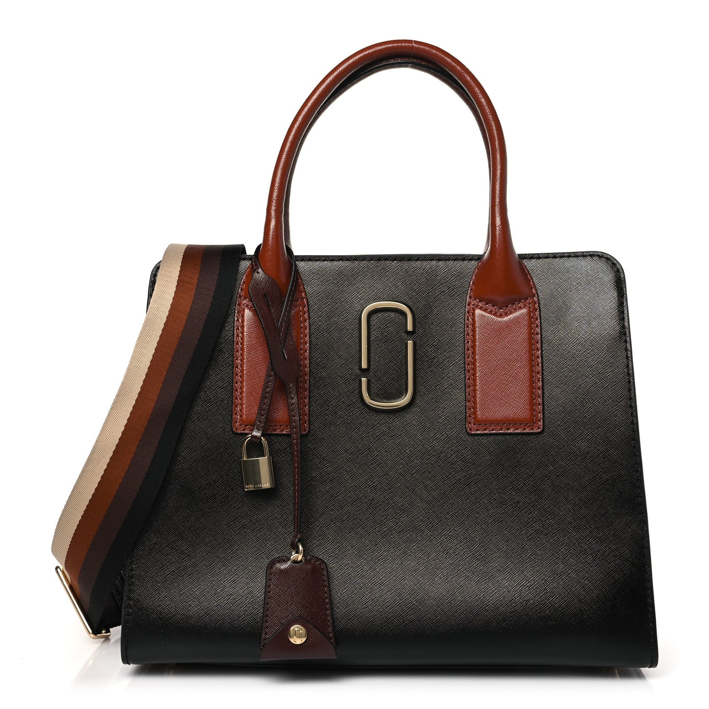 Saffiano Big Shot Tote Black