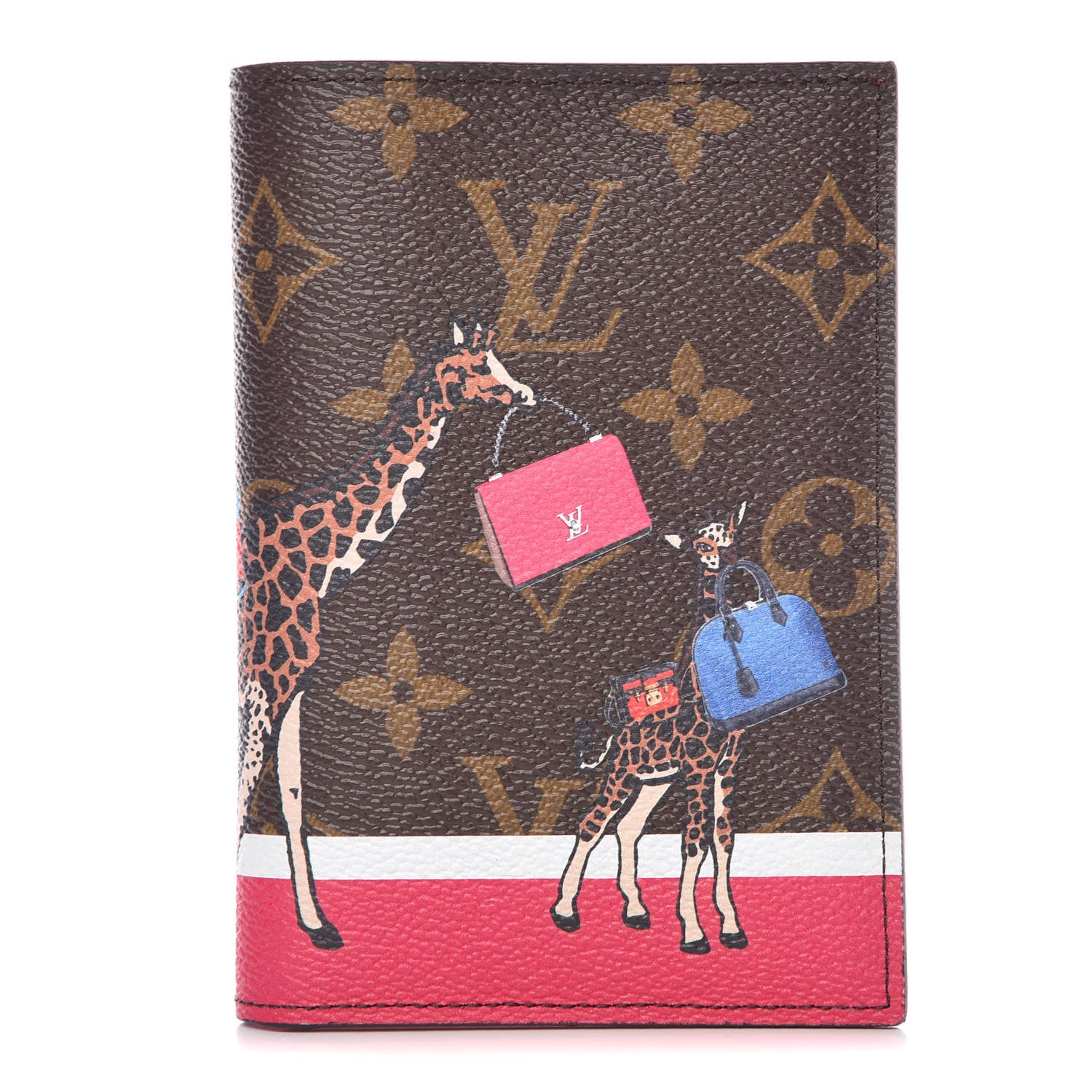 Louis Vuitton Monogram 2017 Christmas Animation Passport Cover 1 of 7
