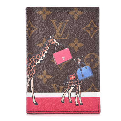 Louis Vuitton Monogram 2017 Christmas Animation Passport Cover 1 of 7