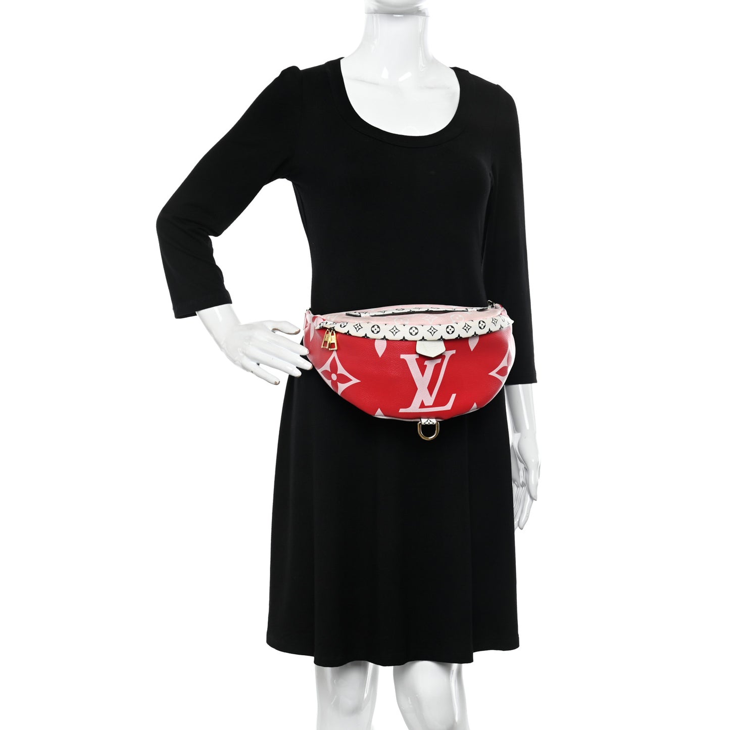 Monogram Giant Bumbag Rouge