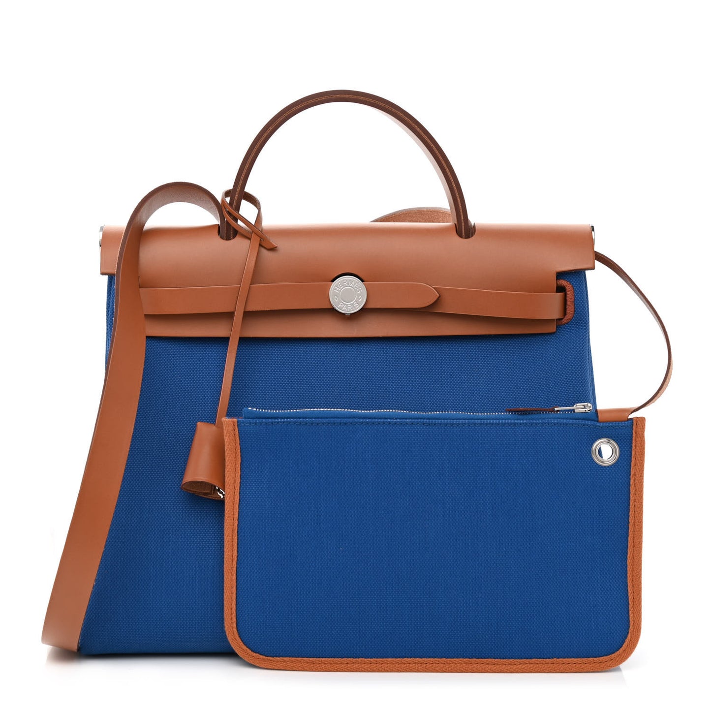 Vache Hunter Toile Herbag Zip 31 PM Azur Natural