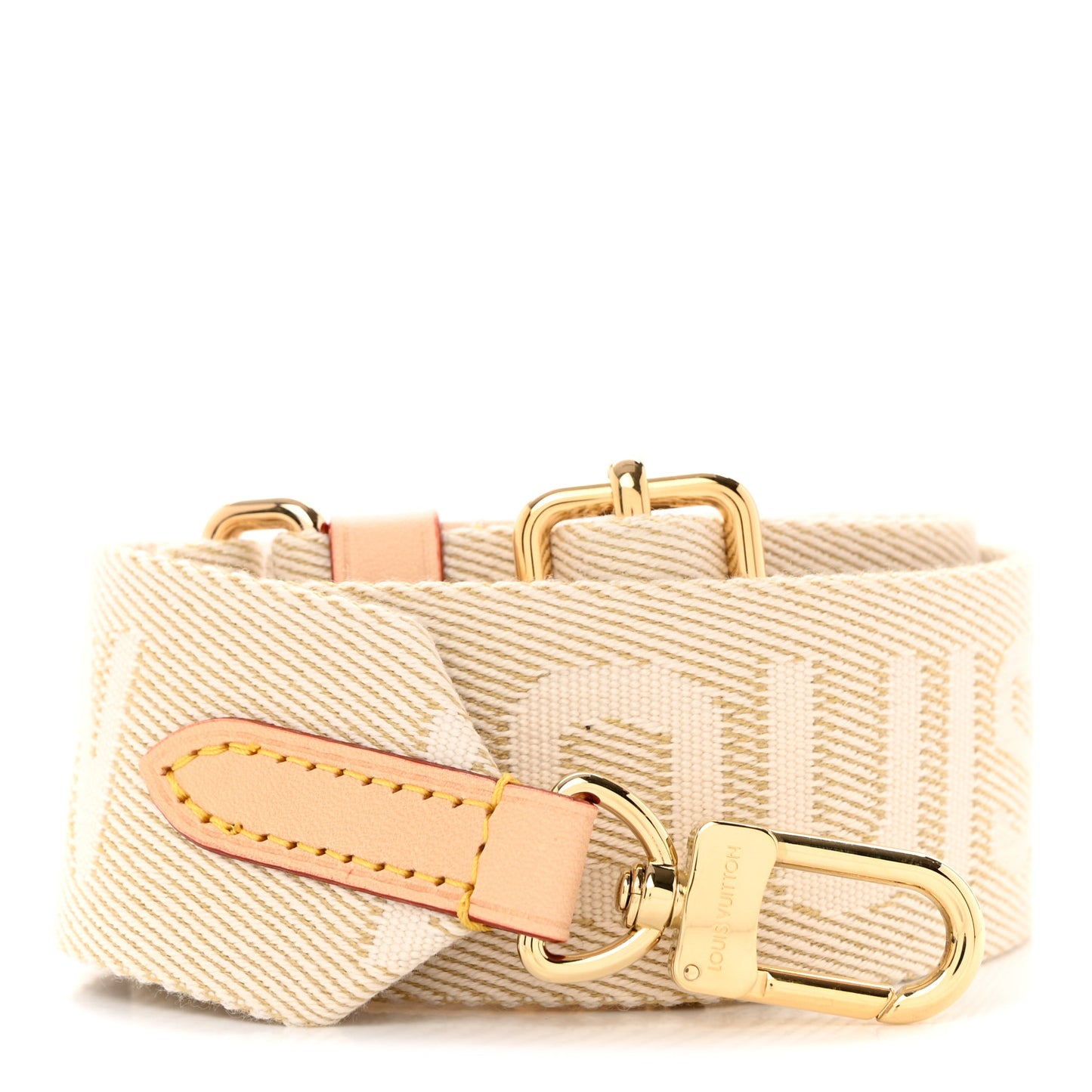 Monogram Multi Pochette Accessories Shoulder Strap Cream