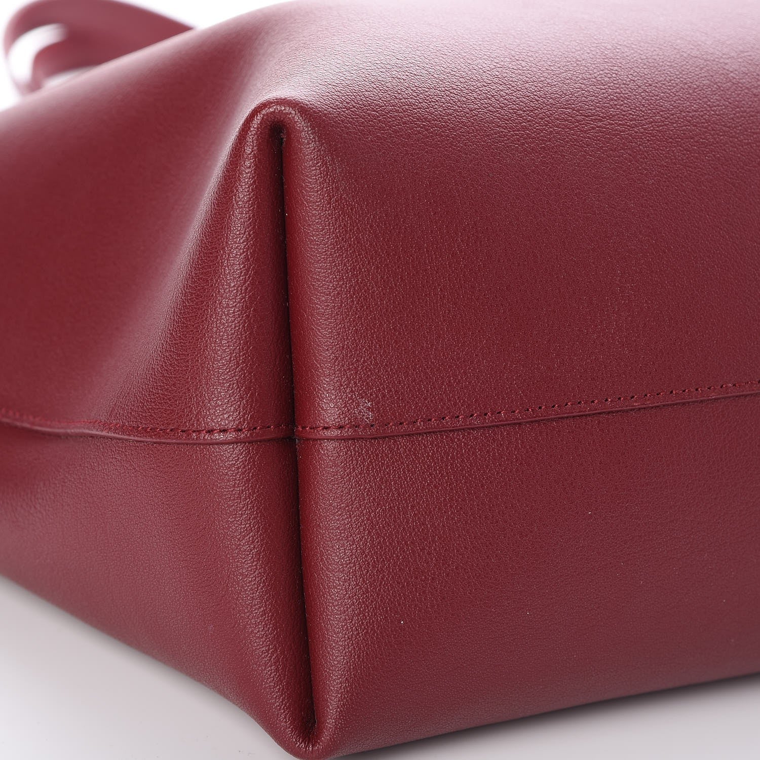 Saint Laurent Calfskin Large Shopping Tote Palissandre 10 of 10