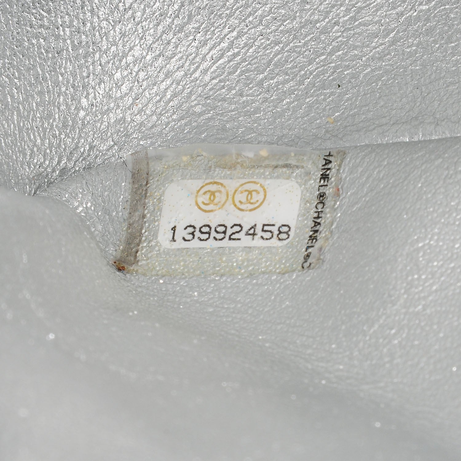 Chanel Metallic Lambskin Quilted Maxi Single Flap Silver 8 of 9