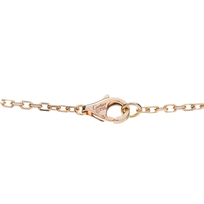 Cartier 18K Pink White Yellow Gold Diamond Trinity Pendant Necklace 4 of 4