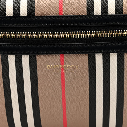 Burberry E-Canvas Icon Stripe Sonny Bum Bag Archive Beige 7 of 9