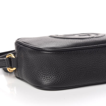 Gucci Pebbled Calfskin Mini Soho Disco Bag Black 5 of 9