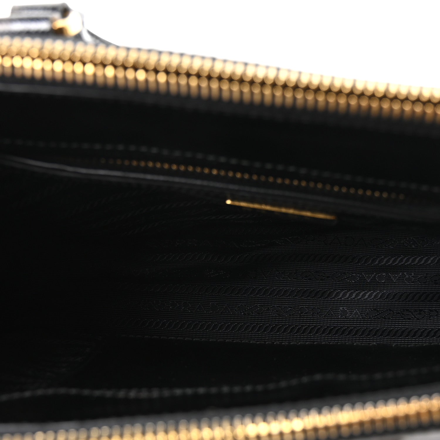 Prada Saffiano Vernice Small Galleria Double Zip Tote Black 5 of 10