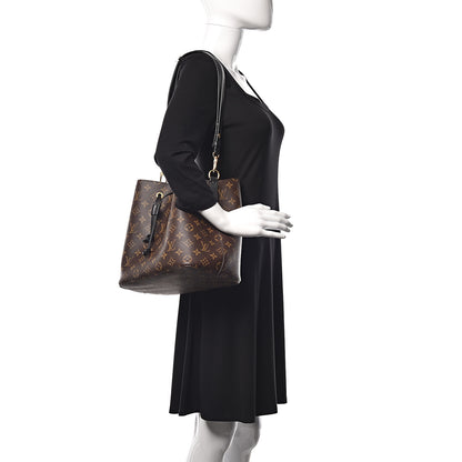 Louis Vuitton Monogram Neonoe MM Black 2 of 9