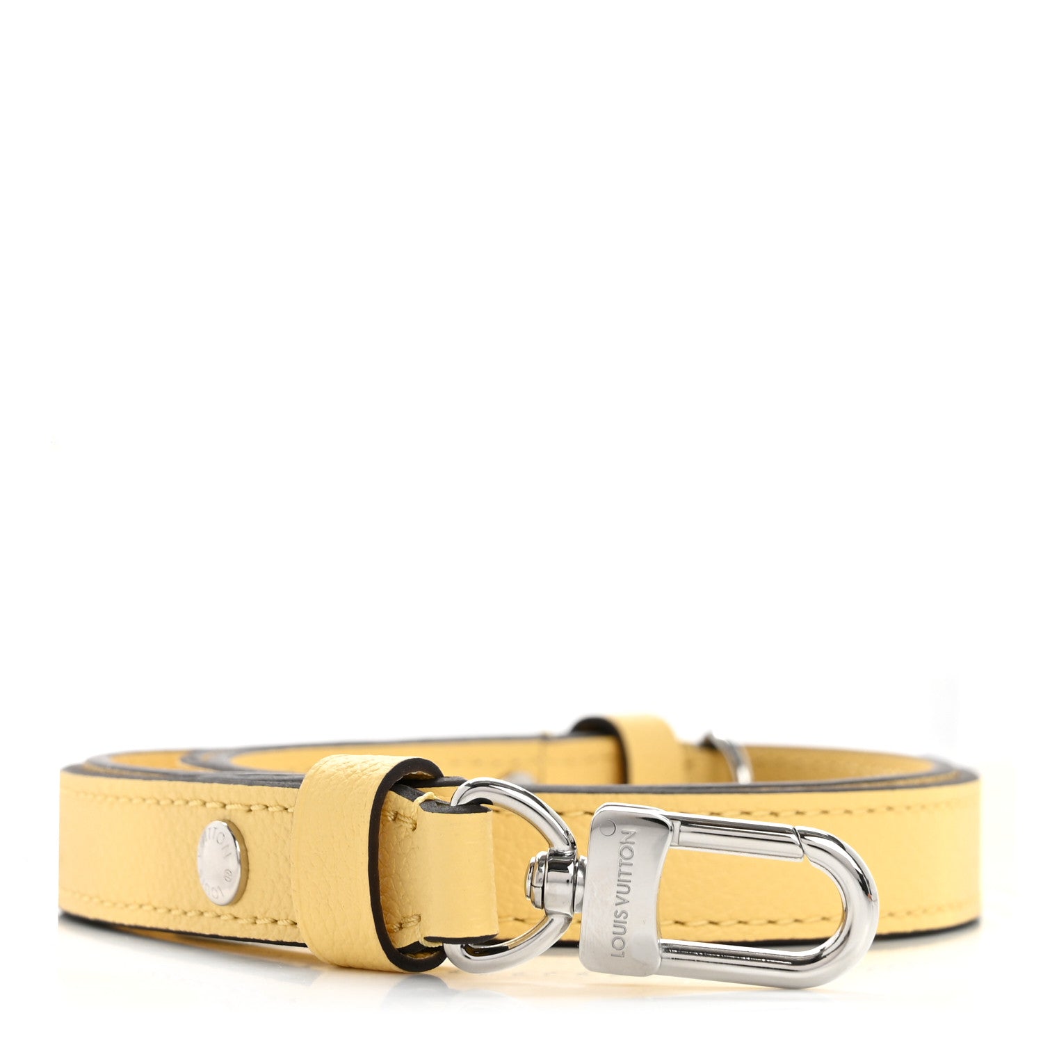 Louis Vuitton Calfskin Buci Shoulder Strap Jaune 1 of 4