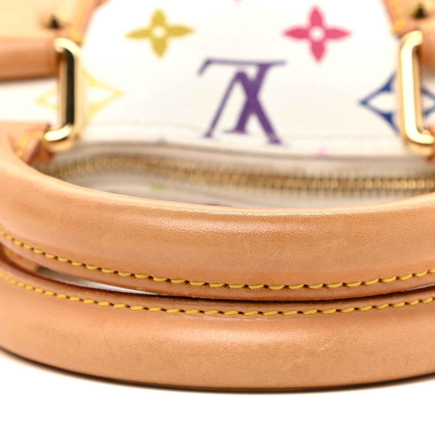 Louis Vuitton Monogram Multicolor Alma White 21 of 25