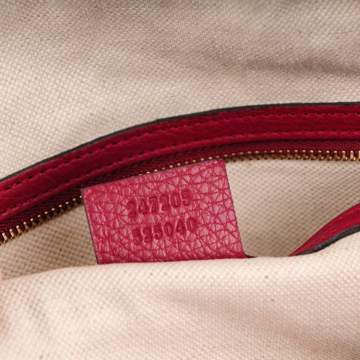 Gucci Monogram Cellarius Calfskin Vintage Web Medium Boston Beige Ebony Soft Burgundy Peonia Flower 7 of 7