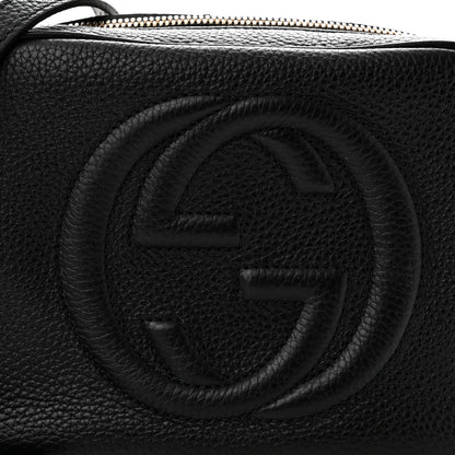 Gucci Pebbled Calfskin Small Soho Disco Bag Black 8 of 10