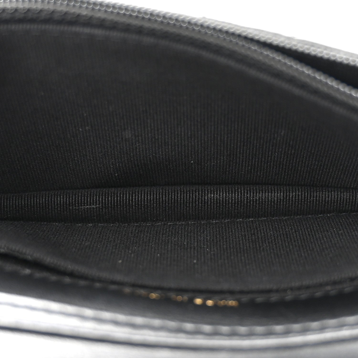 Chanel Calfskin Quilted Maxi Pearls Clutch With Chain Black 5 of 15