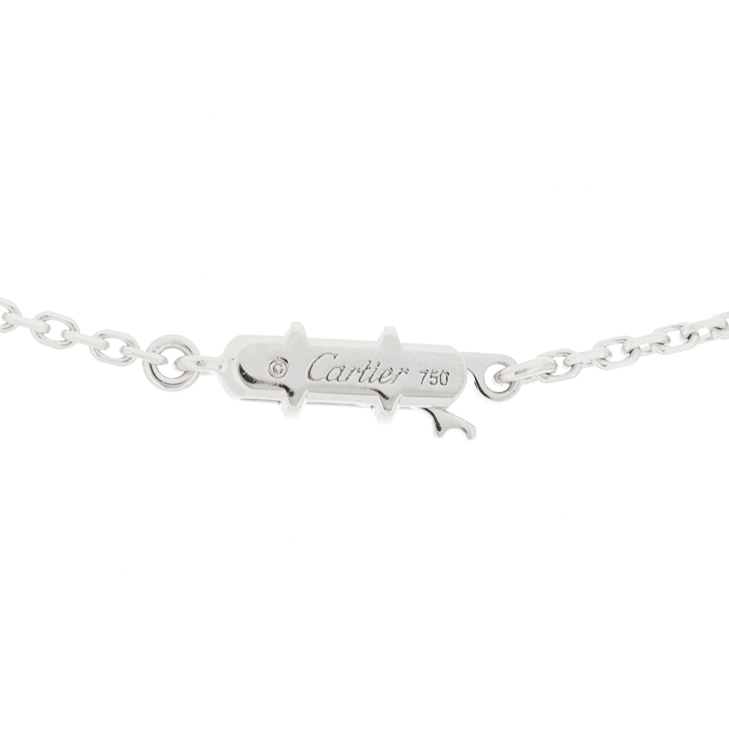 18K White Gold Diamond .26ct 1895 Solitaire Pendant Necklace