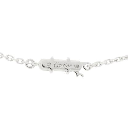 Cartier 18K White Gold Diamond .26ct 1895 Solitaire Pendant Necklace 5 of 6
