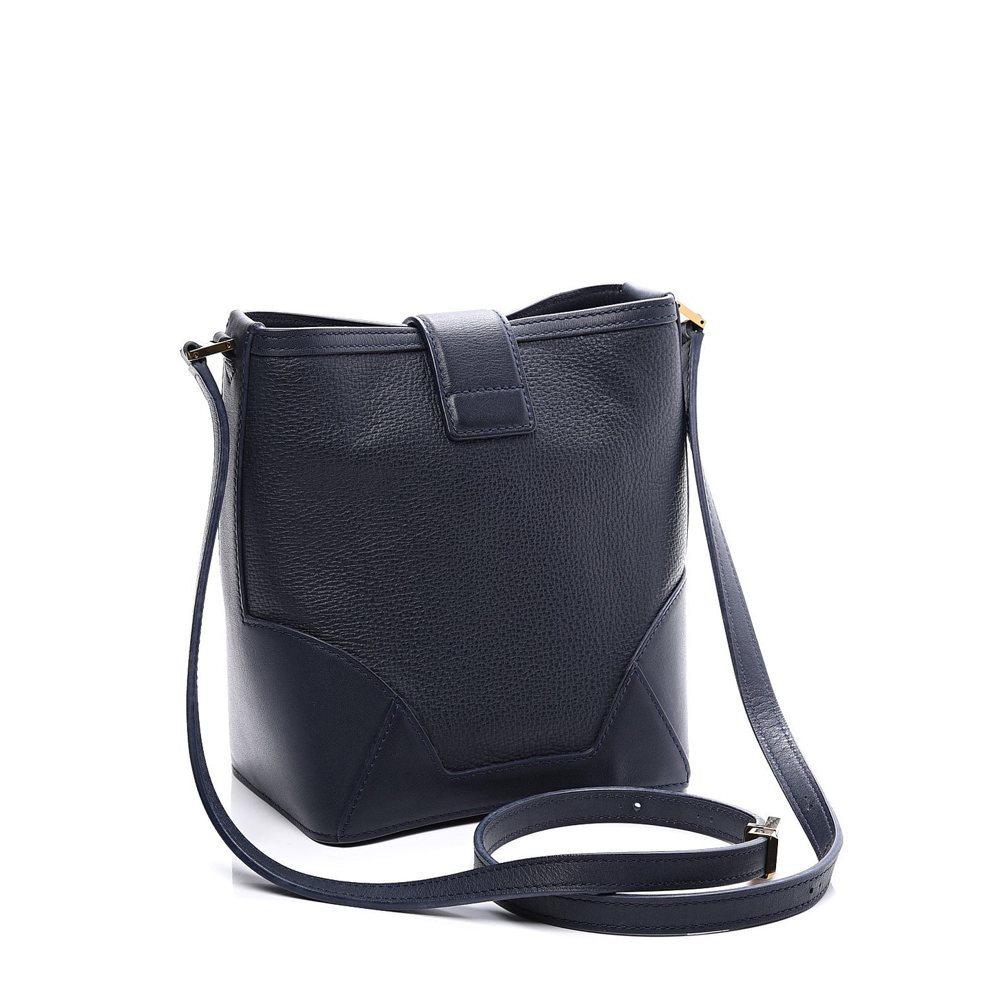 Calfskin Mini Claudia Crossbody Bag True Navy