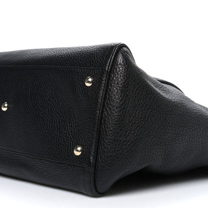 Gucci Pebbled Calfskin Medium Soho Shoulder Bag Black 10 of 10