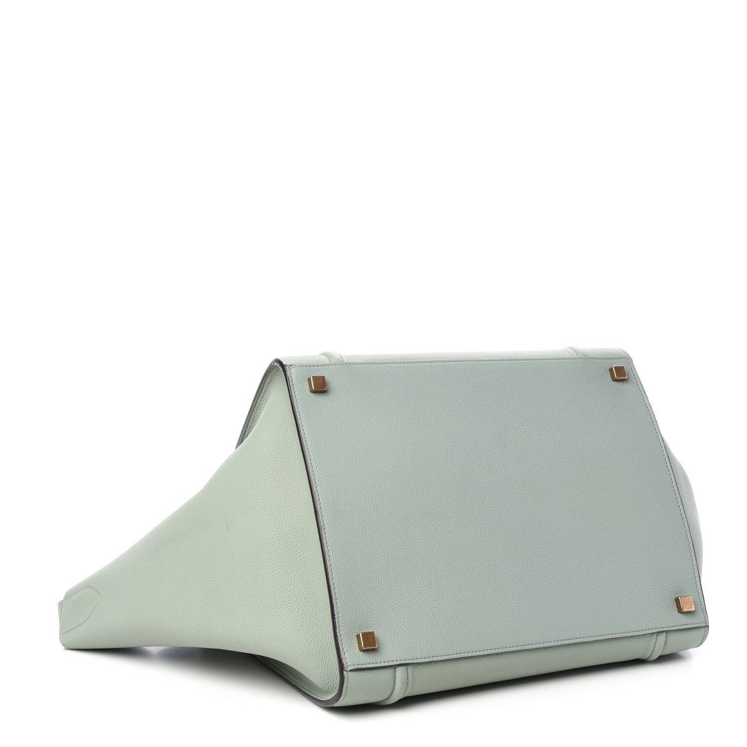 Celine Baby Grained Calfskin Medium Phantom Luggage Jade 4 of 14