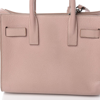 Saint Laurent Grained Calfskin Nano Sac De Jour Antique Rose 12 of 13
