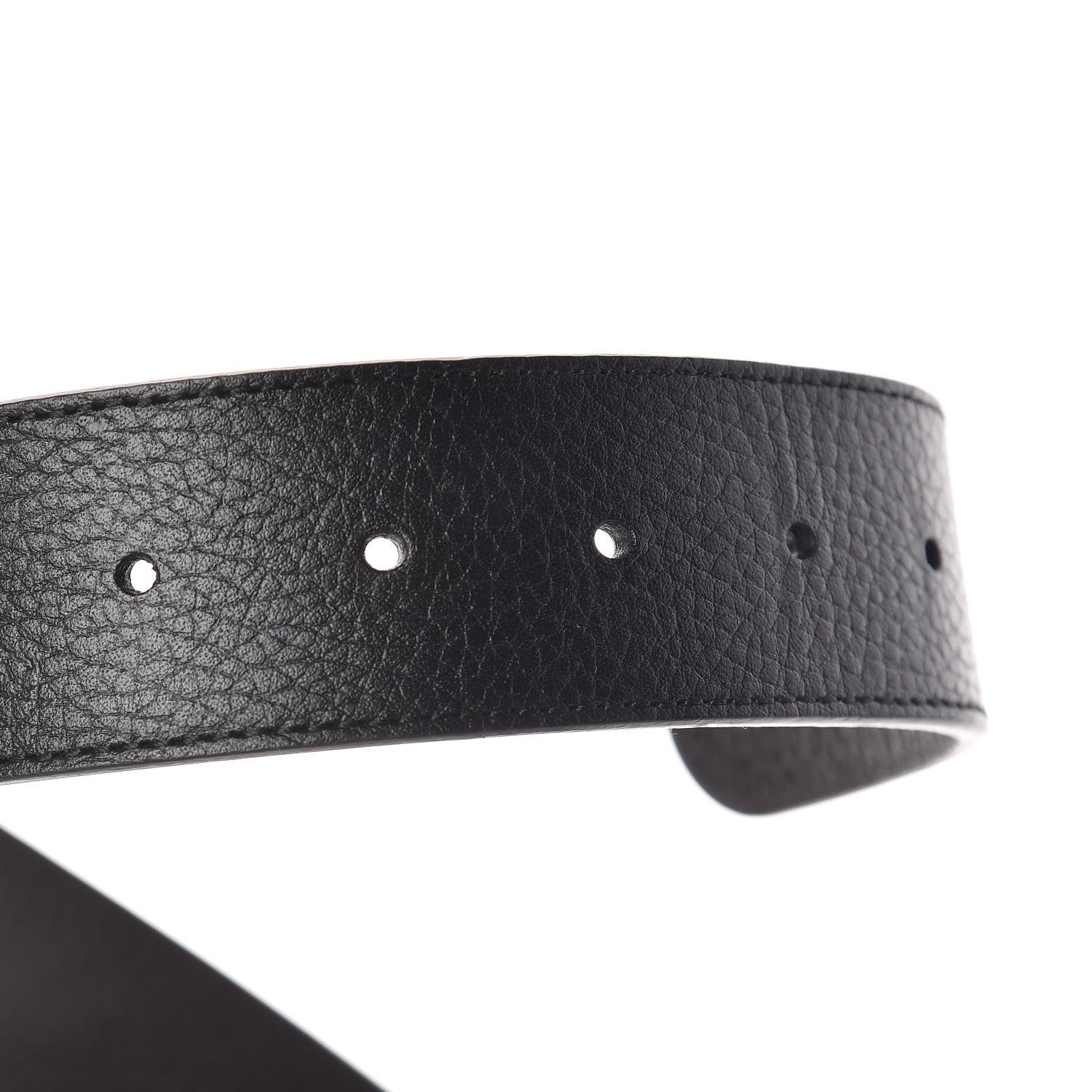 Gucci Calfskin 1973 Reversible Belt 85 34 Black Brown 6 of 7