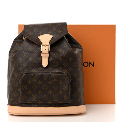 Louis Vuitton Monogram Montsouris GM Backpack 10 of 10