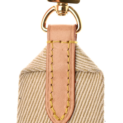 Louis Vuitton Monogram Utility Crossbody Bandouliere Shoulder Strap Beige 5 of 5