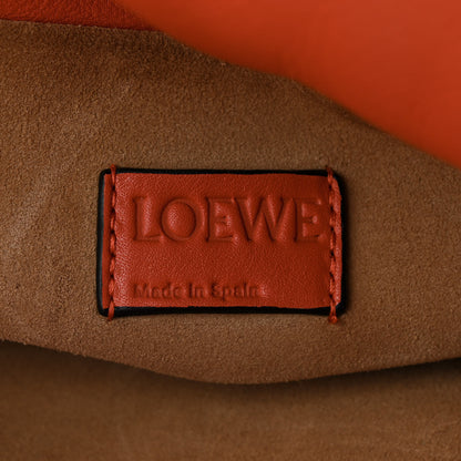 Loewe Nappa Flamenco Knot Clutch Vermillion 6 of 9